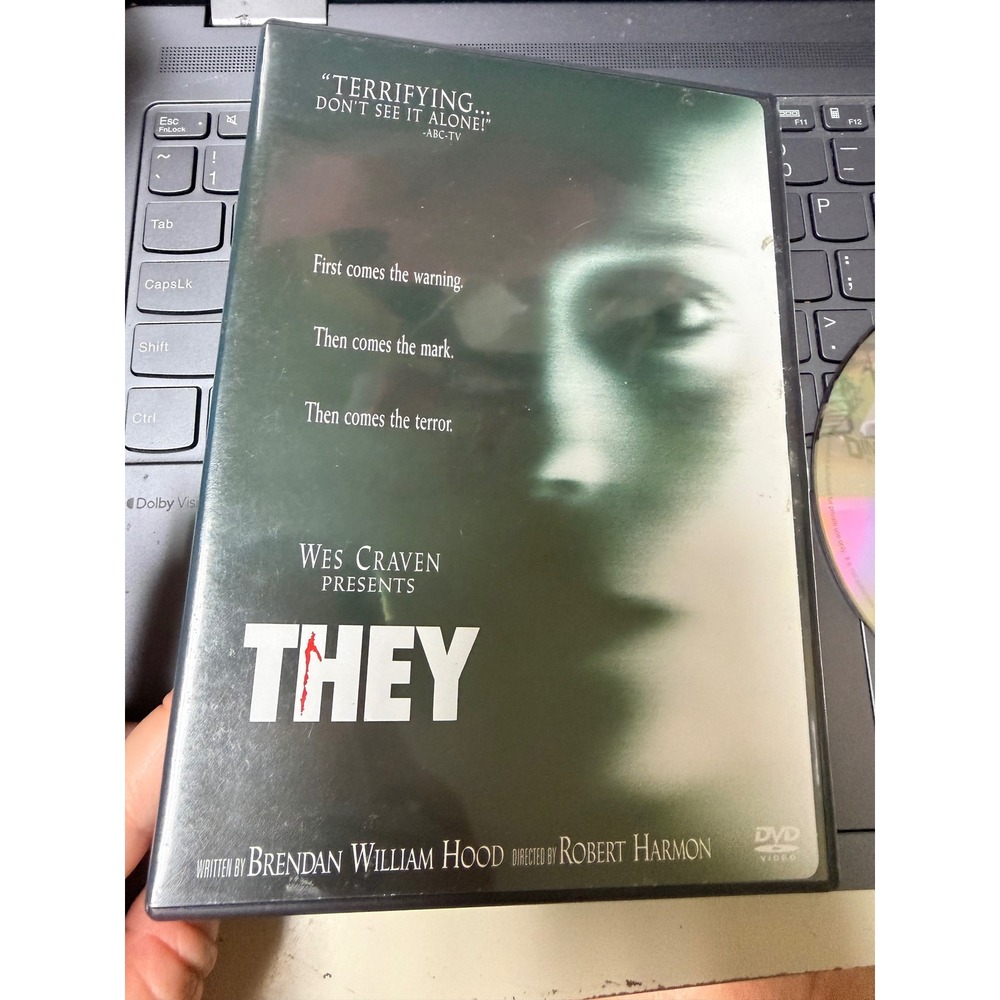 Wes Craven Presents They DVD 2002 Horror Movie Widescreen Dimension Films